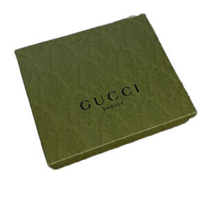 Gucci Beauty Gift Box Green Removable Lid Perfect Condition